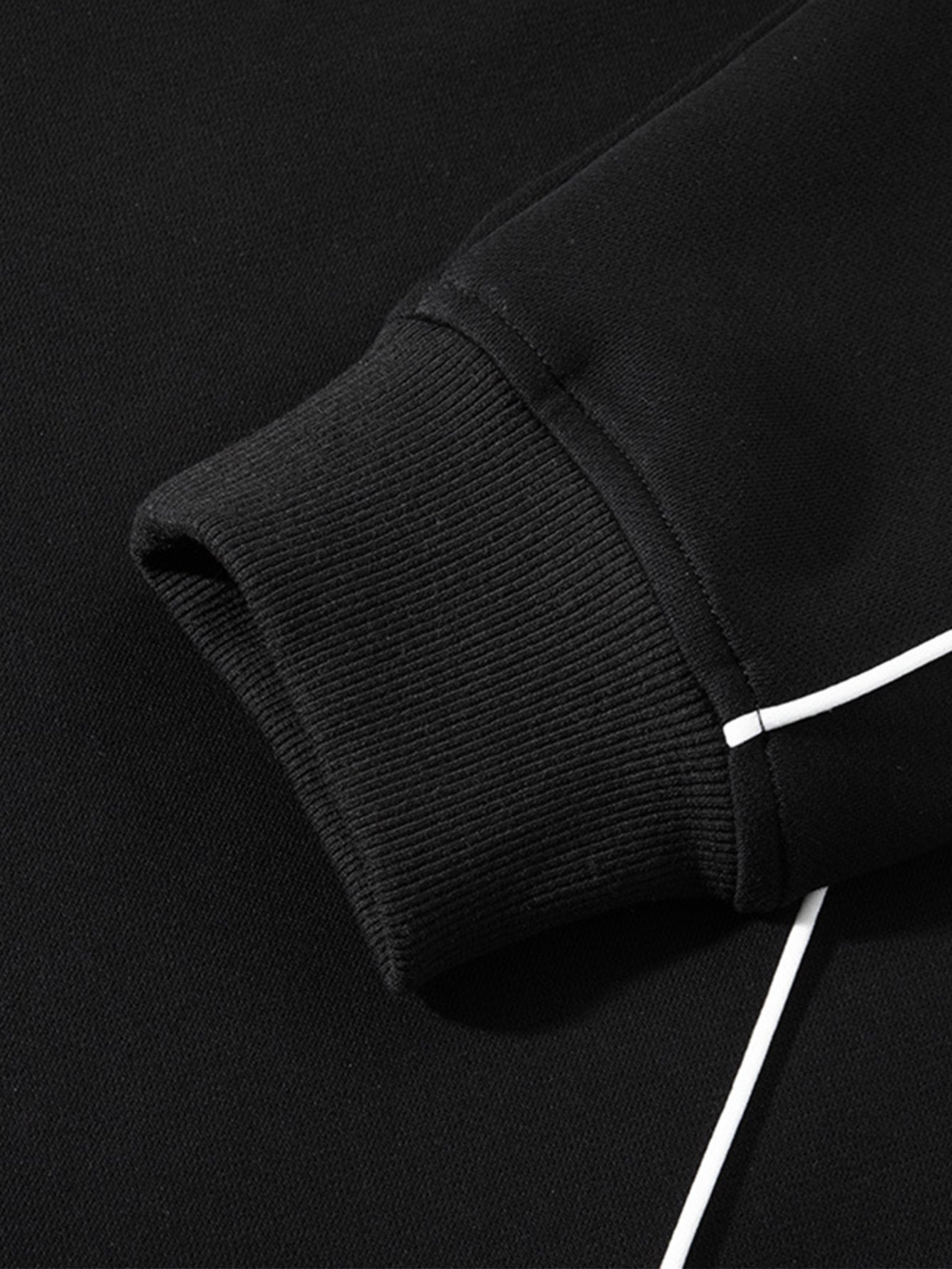 Relaxed Fit Sweatshirt mit Poloshirt-Kragen