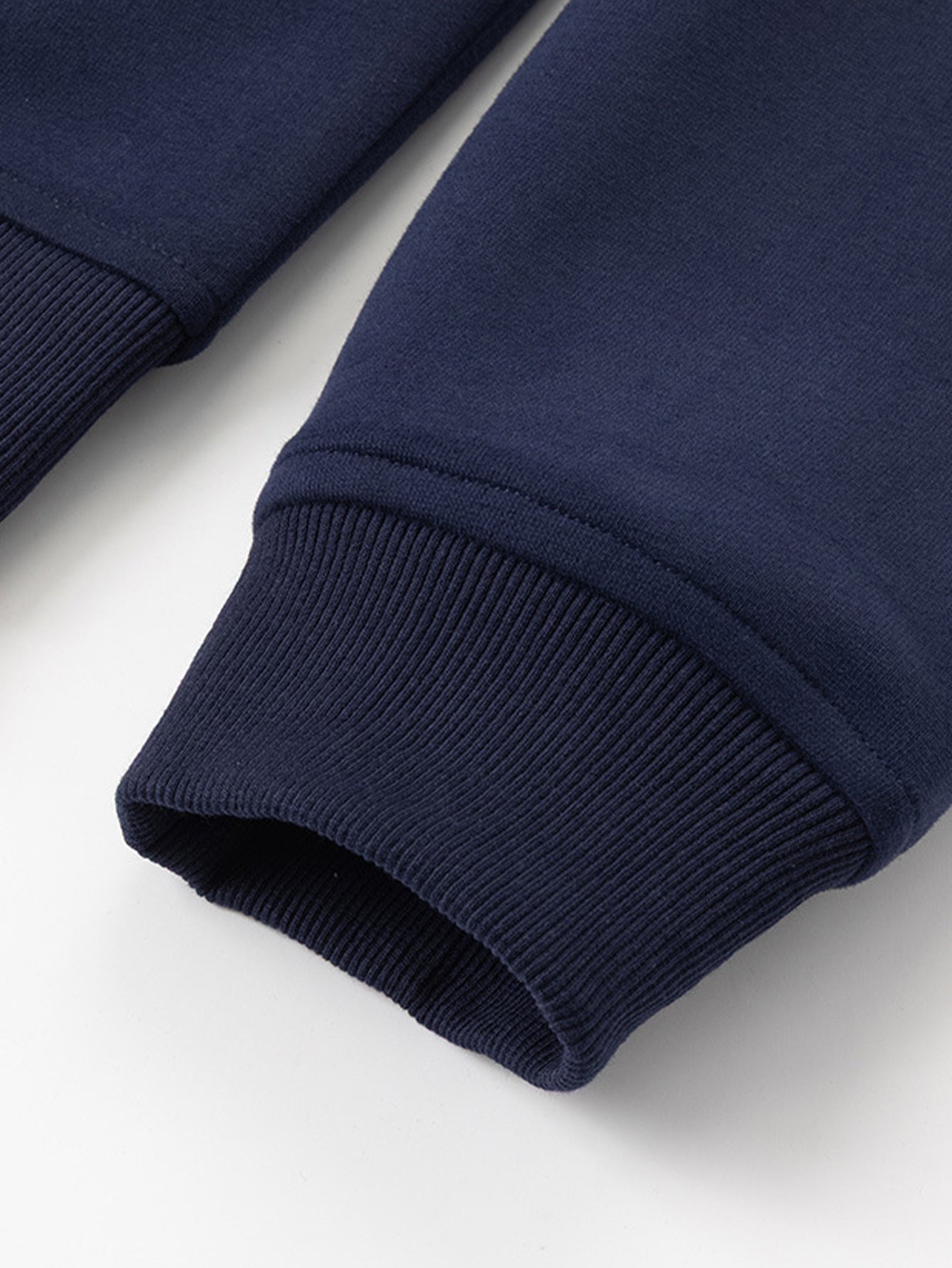 2-in-1 Karierter Kapuzenpullover mit Reißverschluss und praktischer Kängurutasche