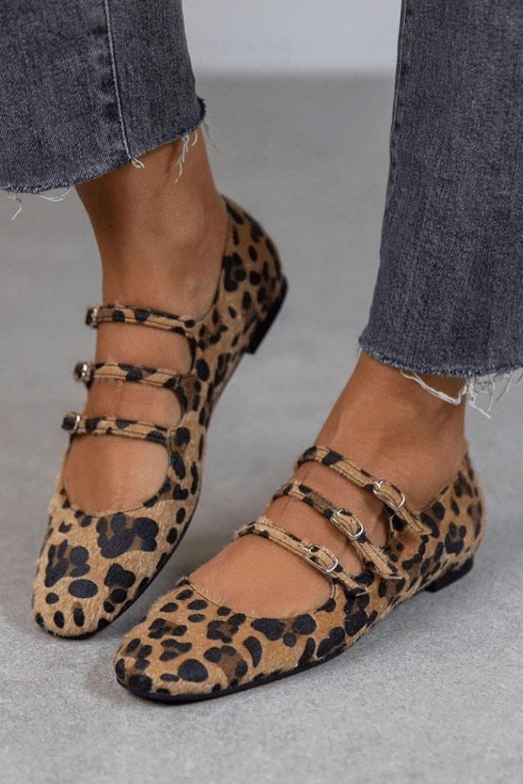 Cleo | Schicke Leoparden Ballerinas