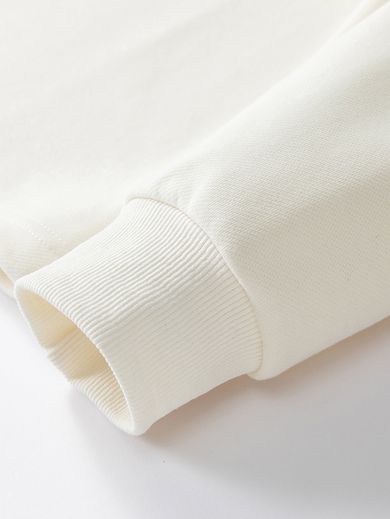 Color Block Zip-Up Polo Sweatshirt