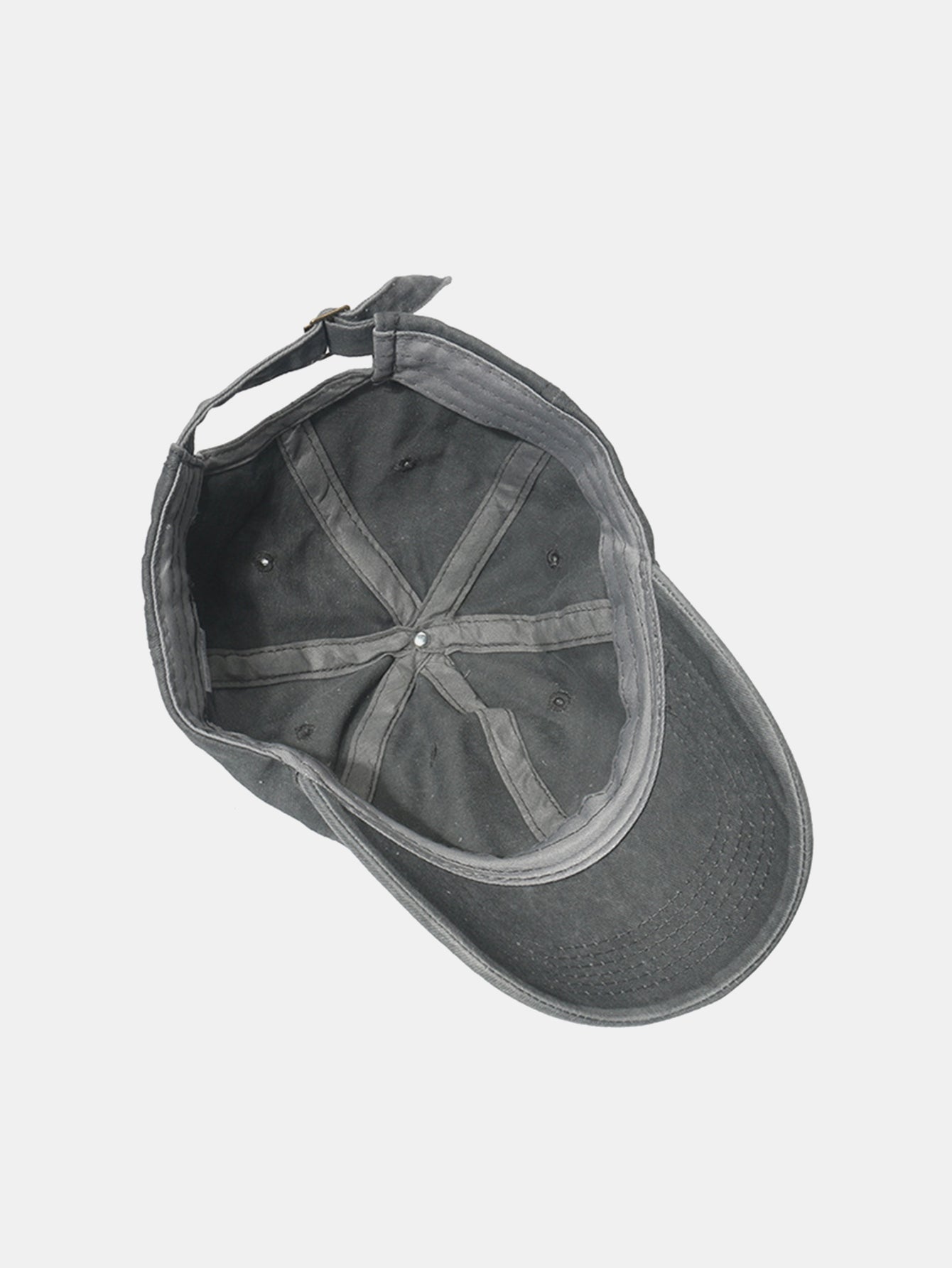 Focus Print Gradient Washed Baseball Cap