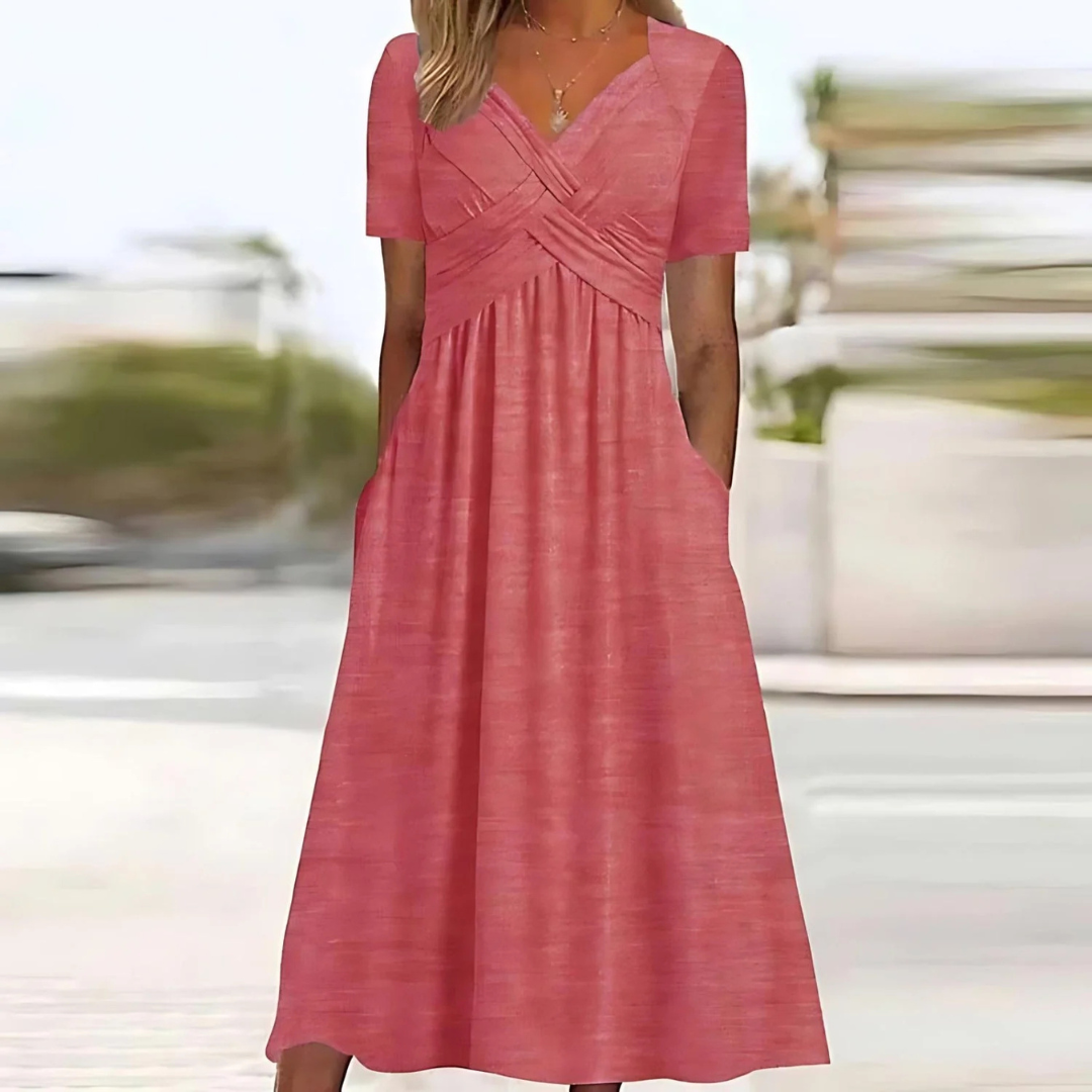Emily - Elegantes Kleid mit Bauchbedeckung