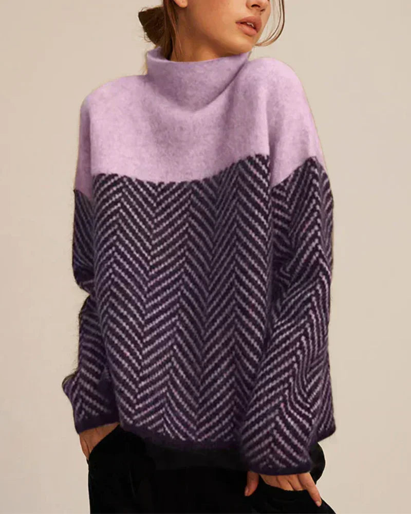 Norah | Baumwoll-Turtleneck-Pullover