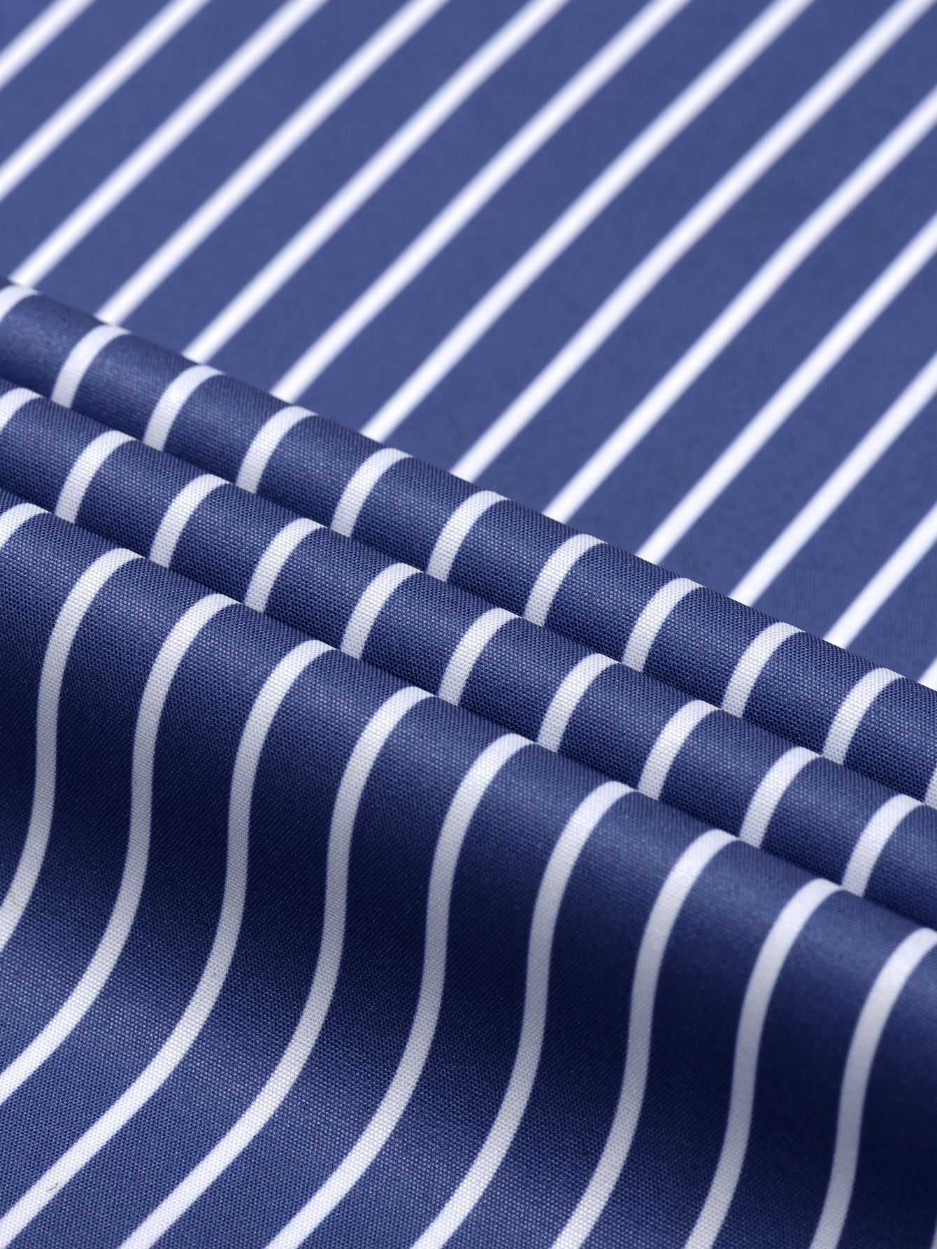 Gestreiftes Langarmhemd mit Knöpfen