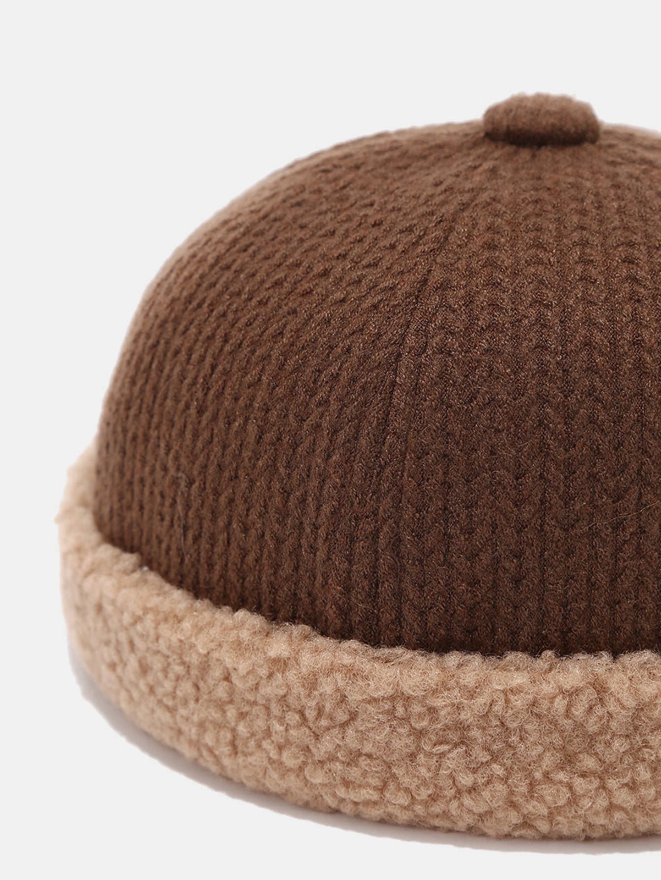 Herbst-Winter Herren Retro Verdickter Nahtloser Hut