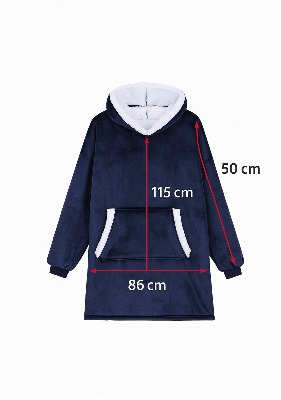Noa Oversized Fleece Hoodie