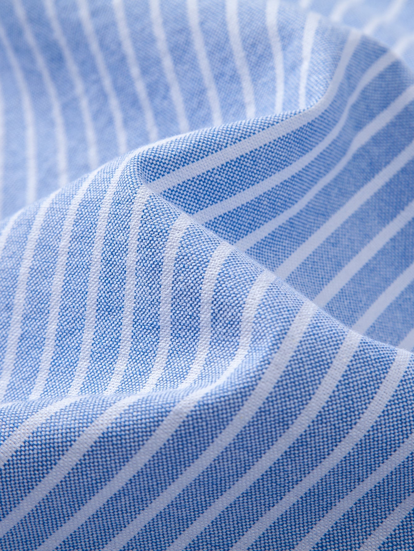 Cowboy-Stickerei Baumwoll-Oxford Hemd mit Streifen