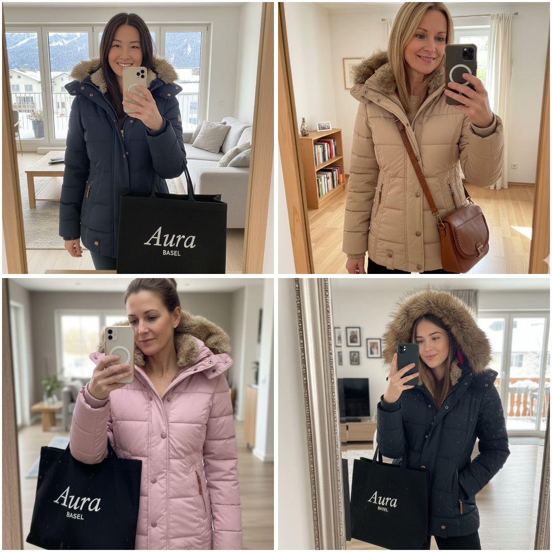 Marylin™ – Warmer Wintermantel mit Fellfutter