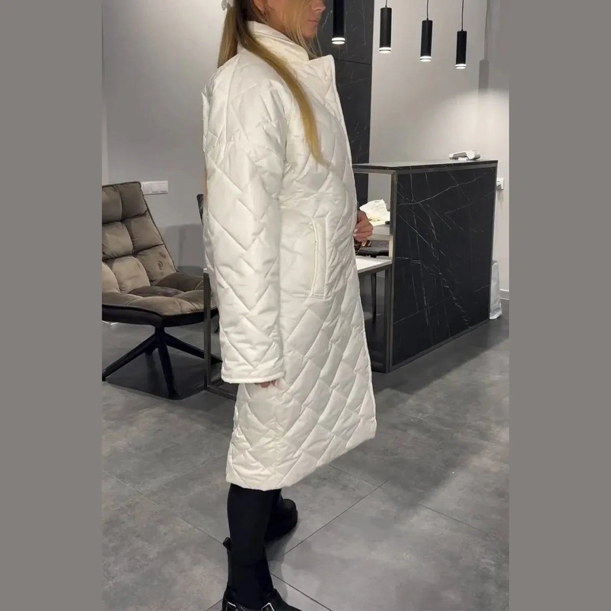 Belinda™ | Wendbarer, gesteppter Mantel