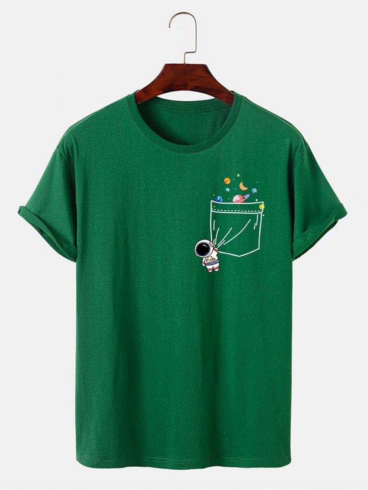 Astronaut Space Graphic T-Shirt