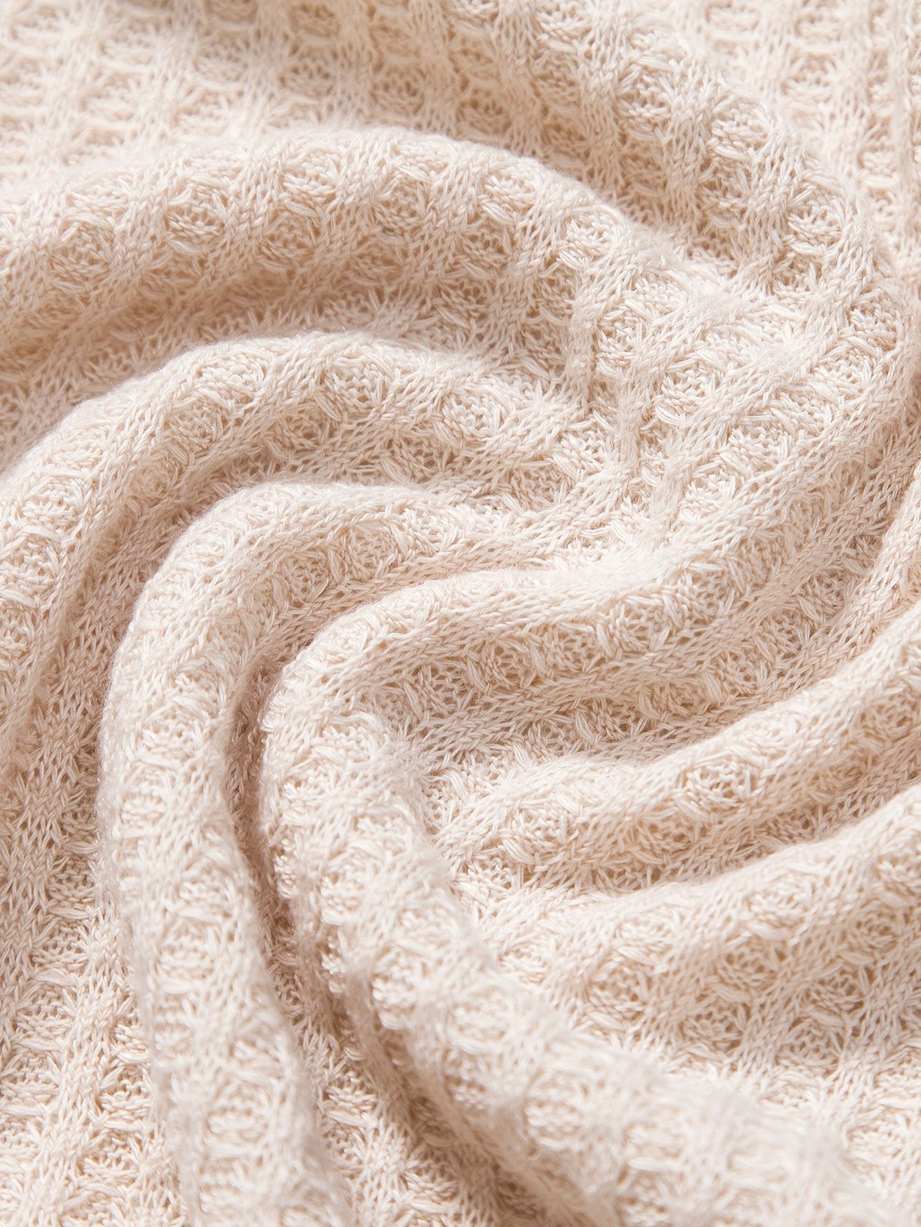 Strick-Waffel-Polohemd