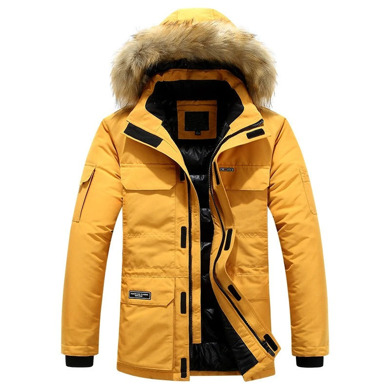 Elegante Herren-Winterjacke