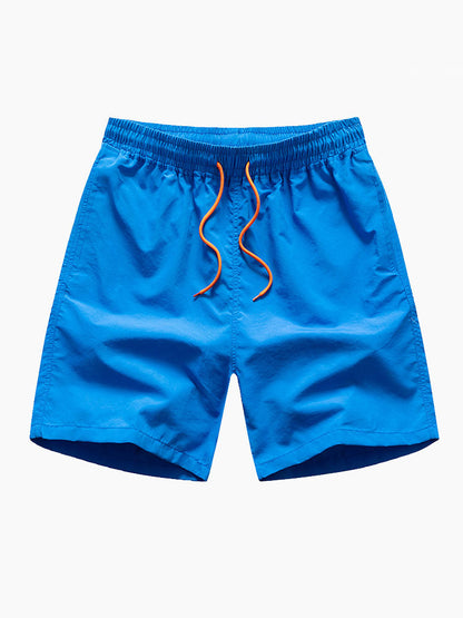 Herren Mid-Length Badehose mit Kordelzug