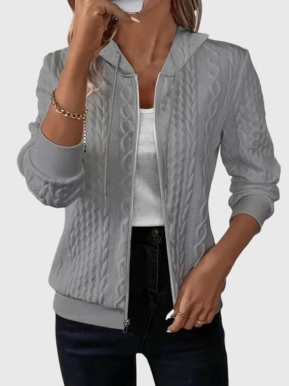 Jenna | Kapuzenpullover mit Reißverschluss