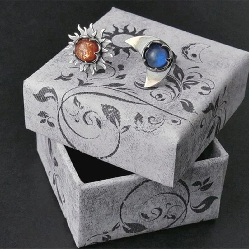 Sonnen-Mond Ohrringe