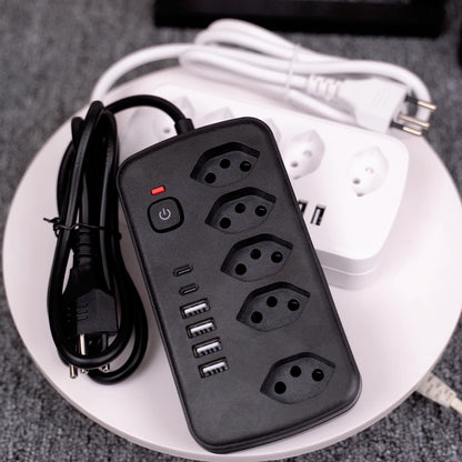 USB & AC Steckdosenleiste 11-in-1 – ideal für Zuhause, Büro & Studentenwohnheim