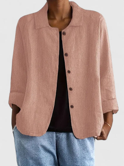 Jenny | Klassisches leichtes Baumwoll-Top