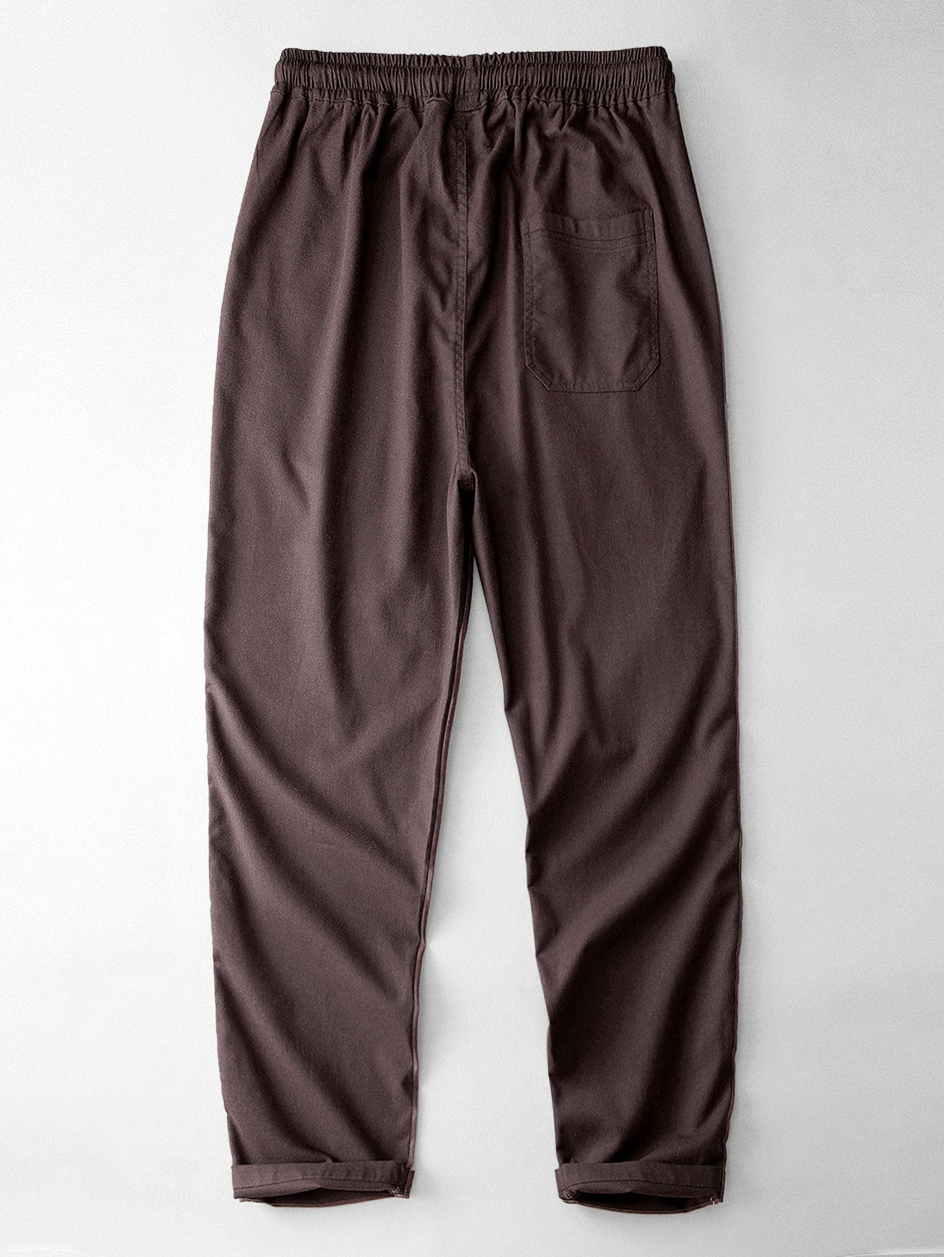 Straight-Leg Linen Trousers