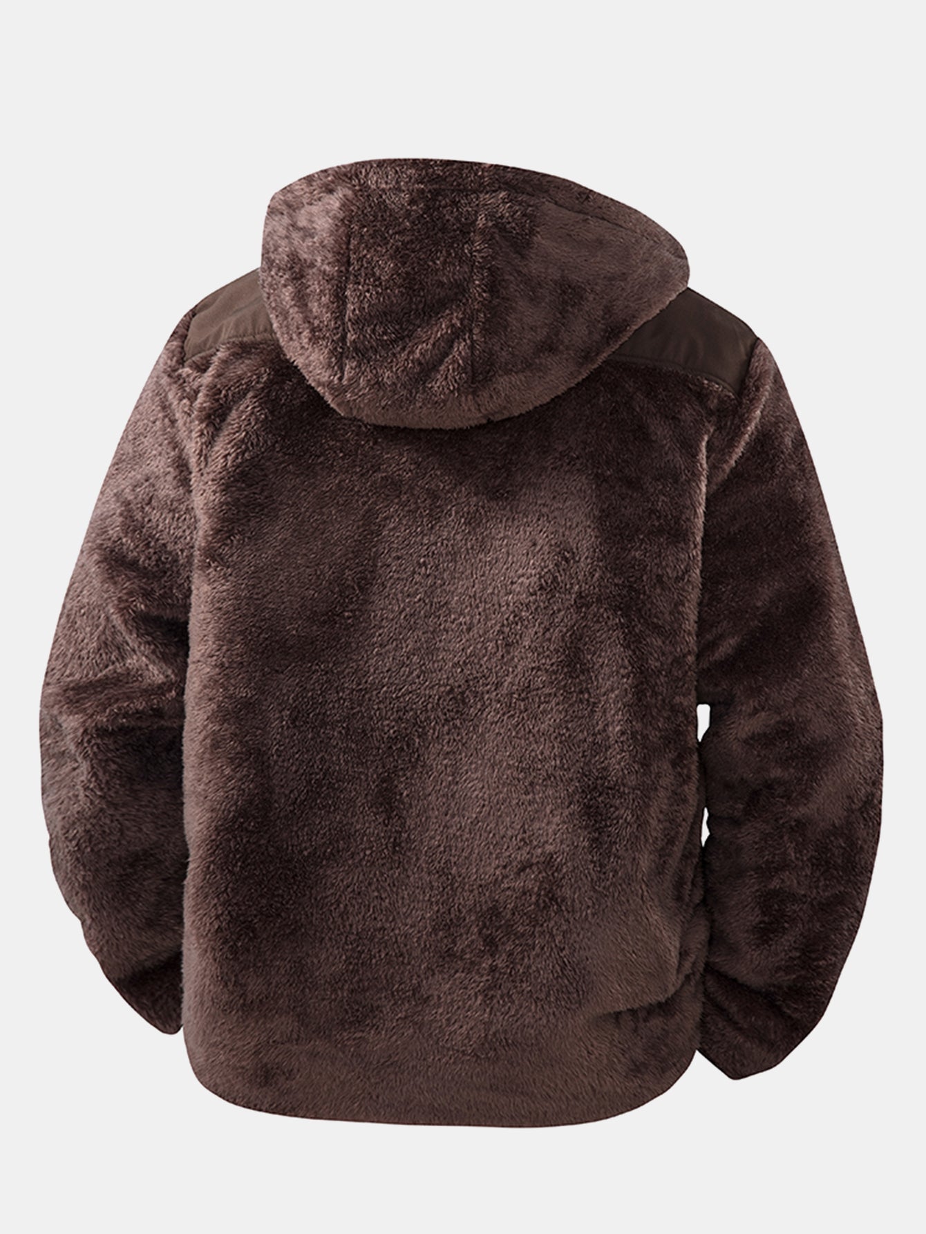 Teddy Fleece Kapuzenjacke