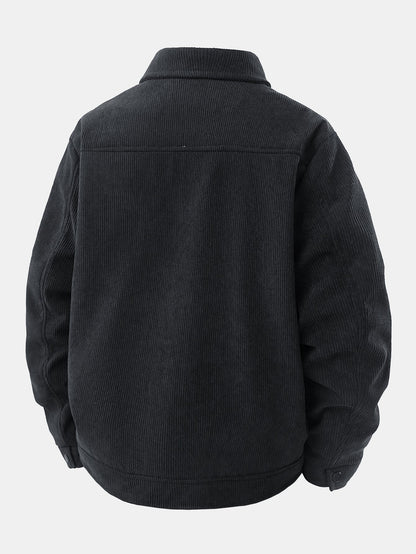 Taschenfreundliche Cordjacke