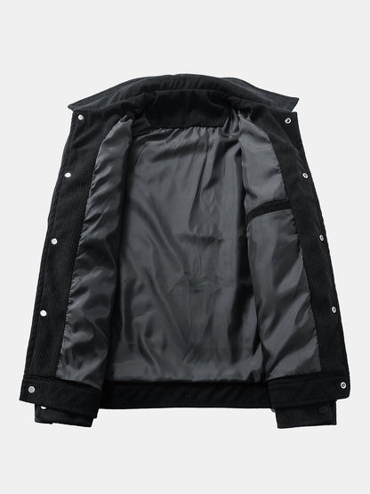 Taschenfreundliche Cordjacke