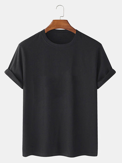 Basic T-Shirt aus 100% Baumwolle
