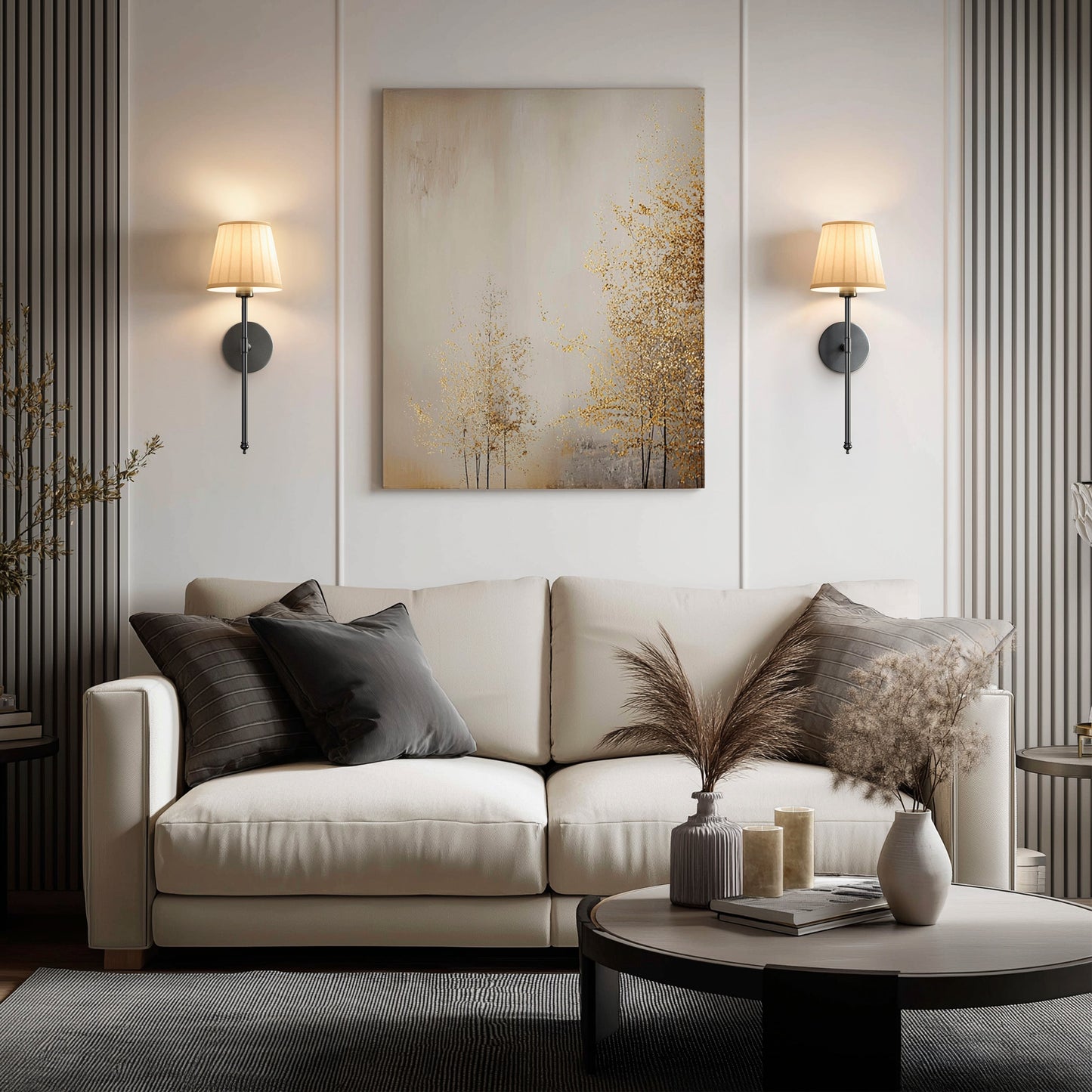 DRAHTLOSE FALTENWANDLEUCHTEN (SET AUS 2)