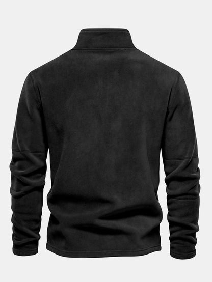 Polar Fleece Quarter-Zip Sweatshirt