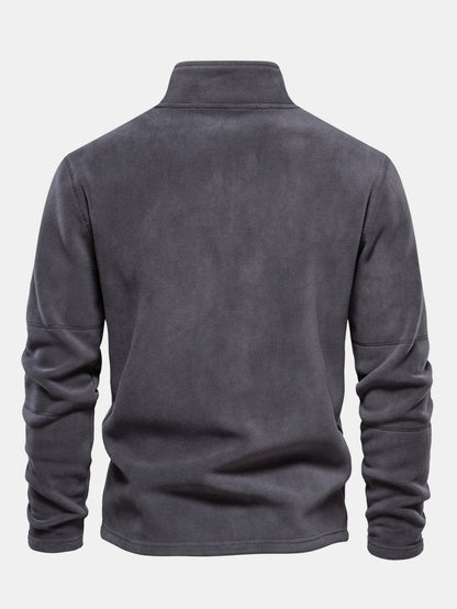 Polar Fleece Quarter-Zip Sweatshirt