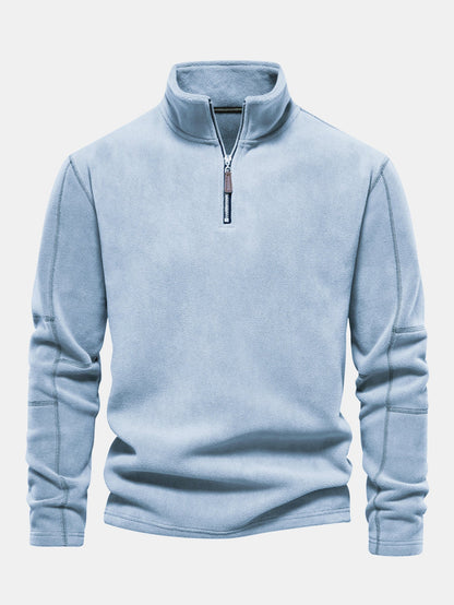Polar Fleece Quarter-Zip Sweatshirt