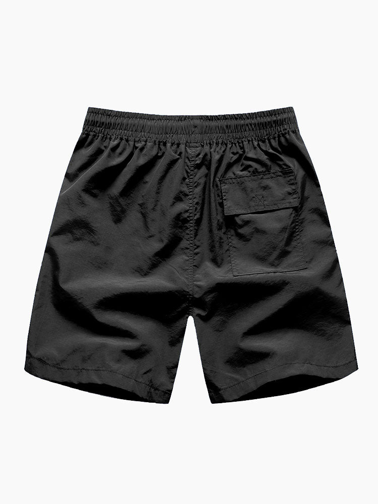 Insel Segeln Druck Kurzarm Hemd & Bade Shorts