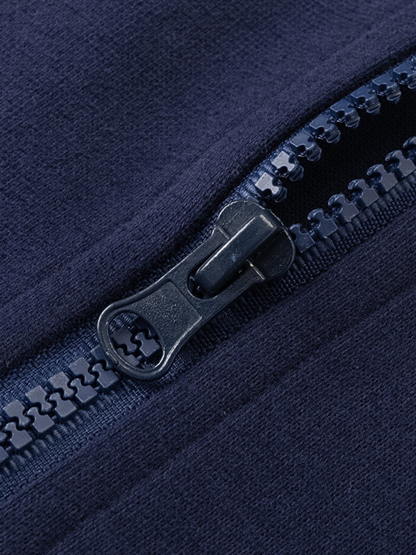 2-in-1 Karierter Kapuzenpullover mit Reißverschluss und praktischer Kängurutasche