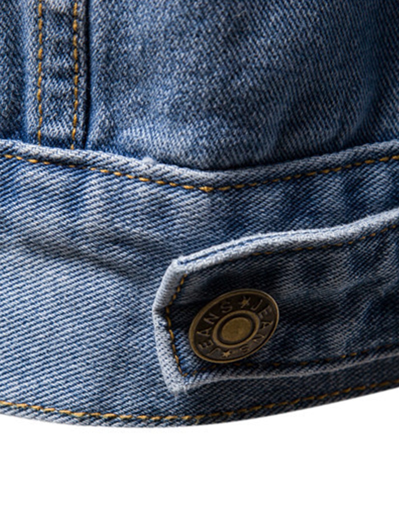 Vintage-Washed Jeansjacke