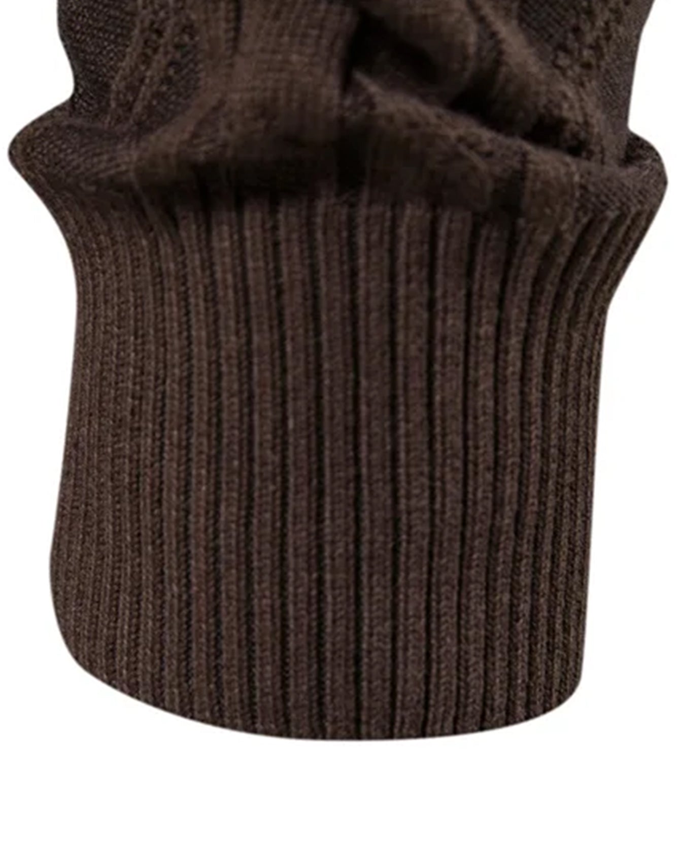 Geometrische Jacquard-Strickjacke mit Schalkragen