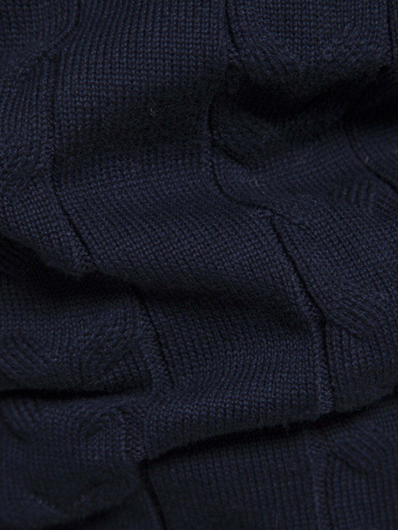 Geometrischer Jacquard Pullover mit Kontrast und Viertel-Reißverschluss