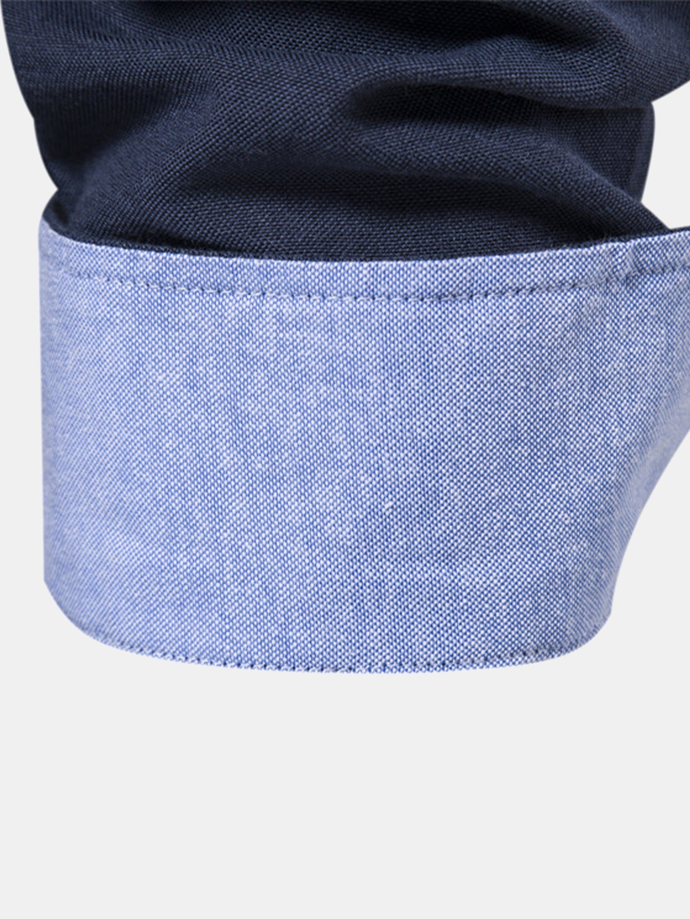 Oxford Langarmhemd mit Knopfdetails