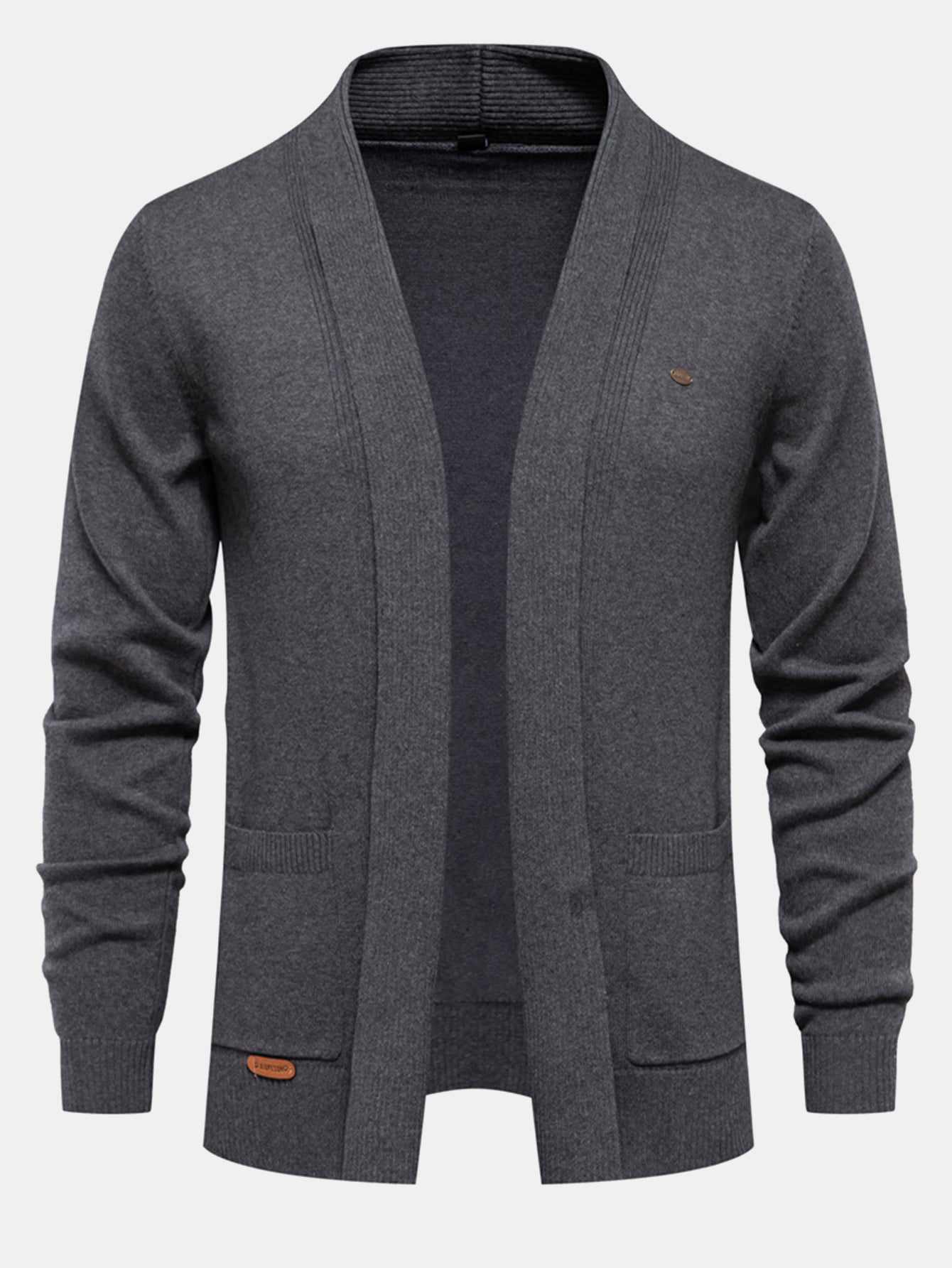 Cardigan-Pullover mit praktischen Taschen