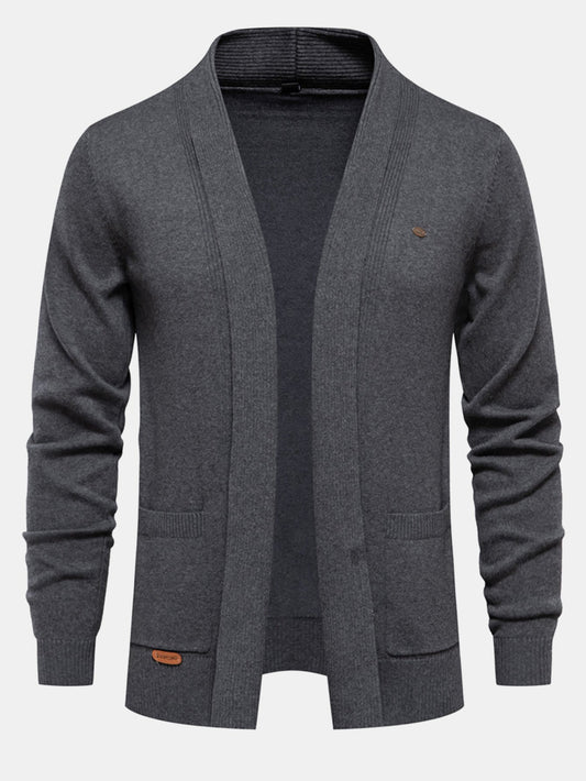 Cardigan-Pullover mit praktischen Taschen
