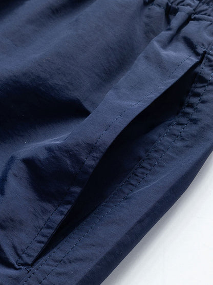 Insel Segeln Druck Kurzarm Hemd & Bade Shorts