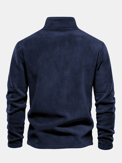 Polar Fleece Quarter-Zip Sweatshirt