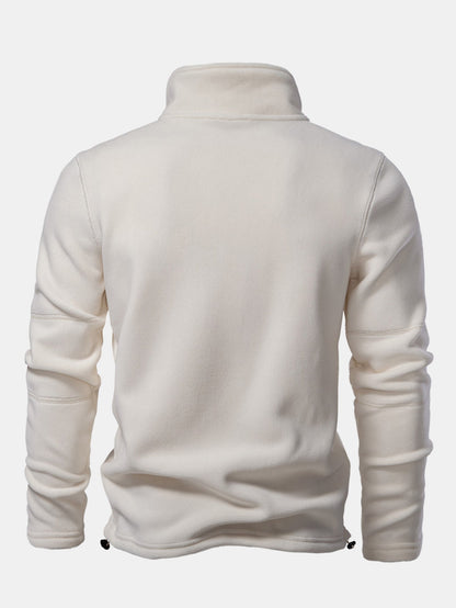 Polar Fleece Quarter-Zip Sweatshirt