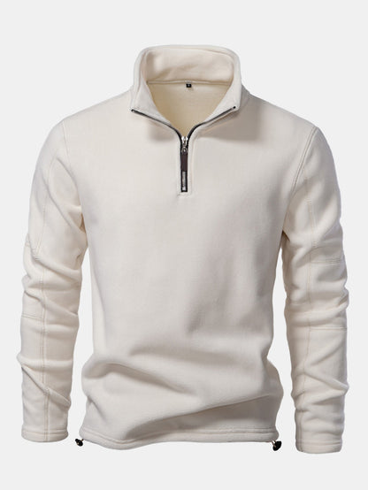 Polar Fleece Quarter-Zip Sweatshirt
