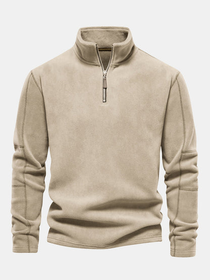 Polar Fleece Quarter-Zip Sweatshirt