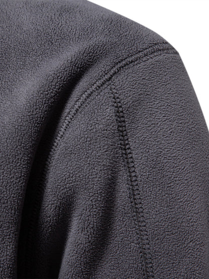 Polar Fleece Quarter-Zip Sweatshirt