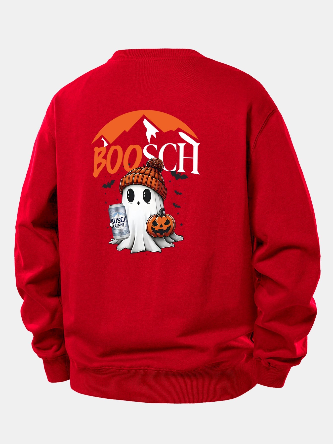 BOOSCH Bier Geist Druck Relaxed Fit Sweatshirt