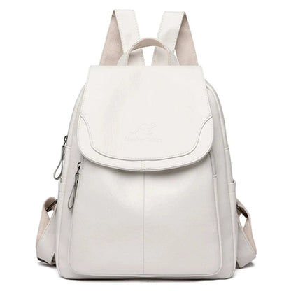 Olivia - Sicherer Leder-Rucksack