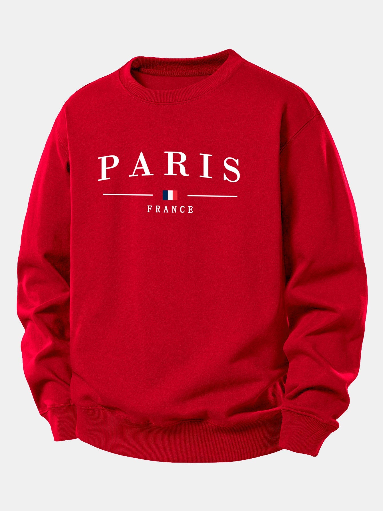 Paris Print Relaxed Fit Sweatshirt