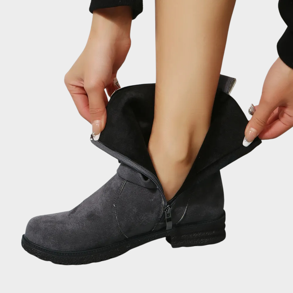 Delaney | Niedrige Absatz Stiefeletten