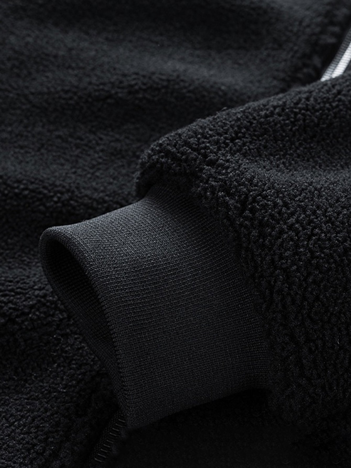 Teddy Reißverschluss Mantel