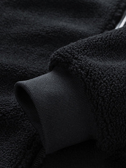 Teddy Reißverschluss Mantel